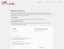 Tablet Screenshot of isflive.org
